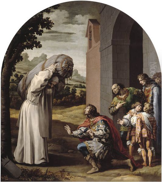 The Humility of Count William II of Nevers Oil Painting by Vincenzo Carducci