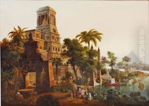 La hija del Faraon sacando del Nilo a Moises