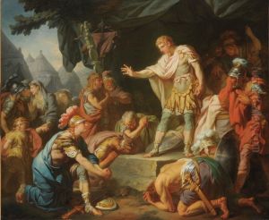 Germanicus Calms Sedition in his Camp