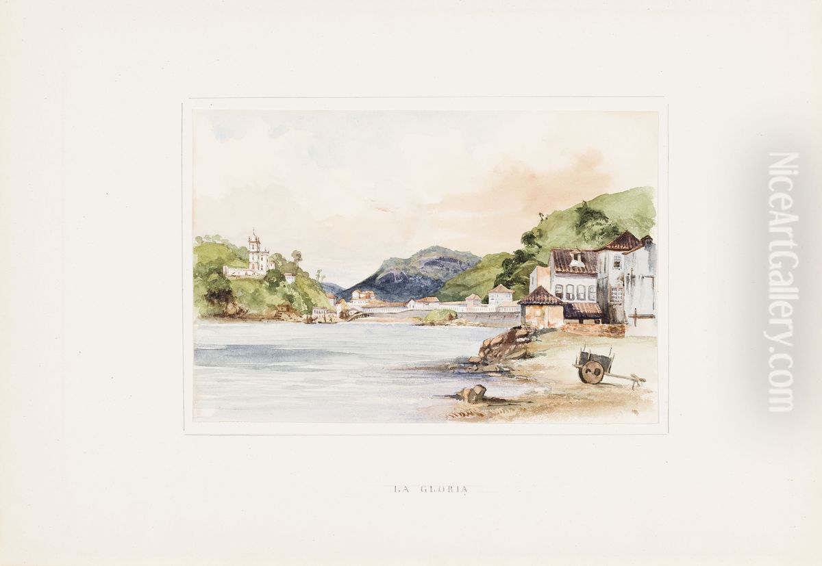 La Gloria Oil Painting by Jules Marie Vincent de Sinety