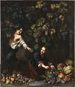 Youths picking Fruit