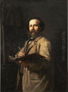 El pintor Francisco Martinez Yago