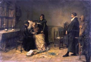 Cervantes, en sus ultimos dias, escribe la dedicatoria del Quijote al conde de Lemos
