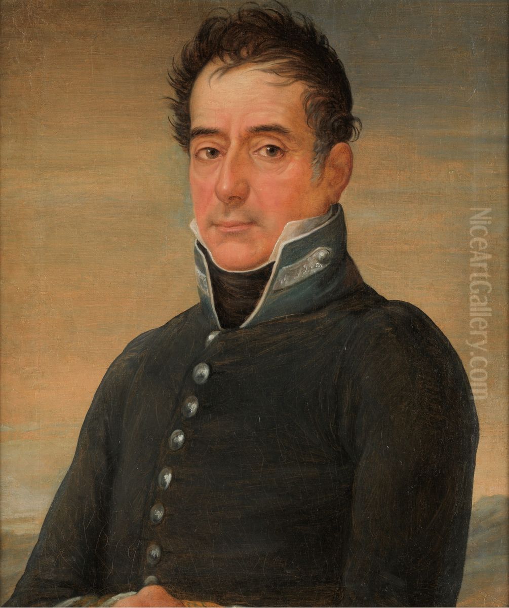 Francisco Copons y Navia Oil Painting by Jose Aparicio