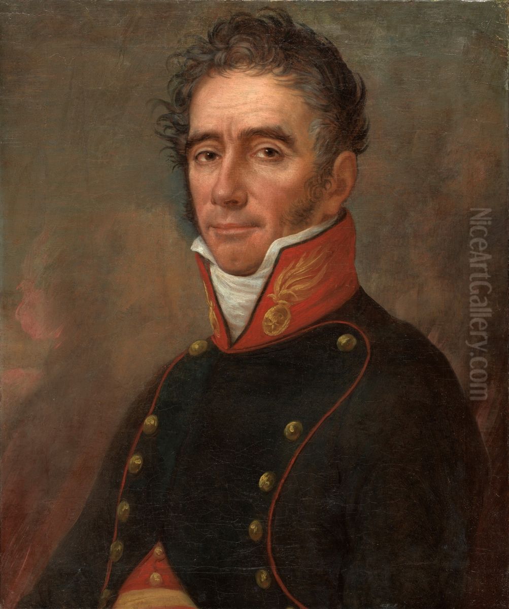 Joaquin Navarro Sangran Oil Painting by Jose Aparicio