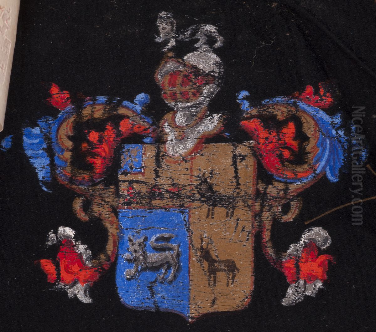 As armas dos filhos do Marques de Valenca Oil Painting by unknown