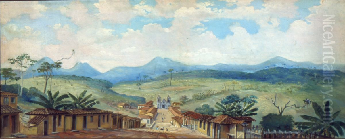 Bananal, 1827 Oil Painting by Jose Canella Filho