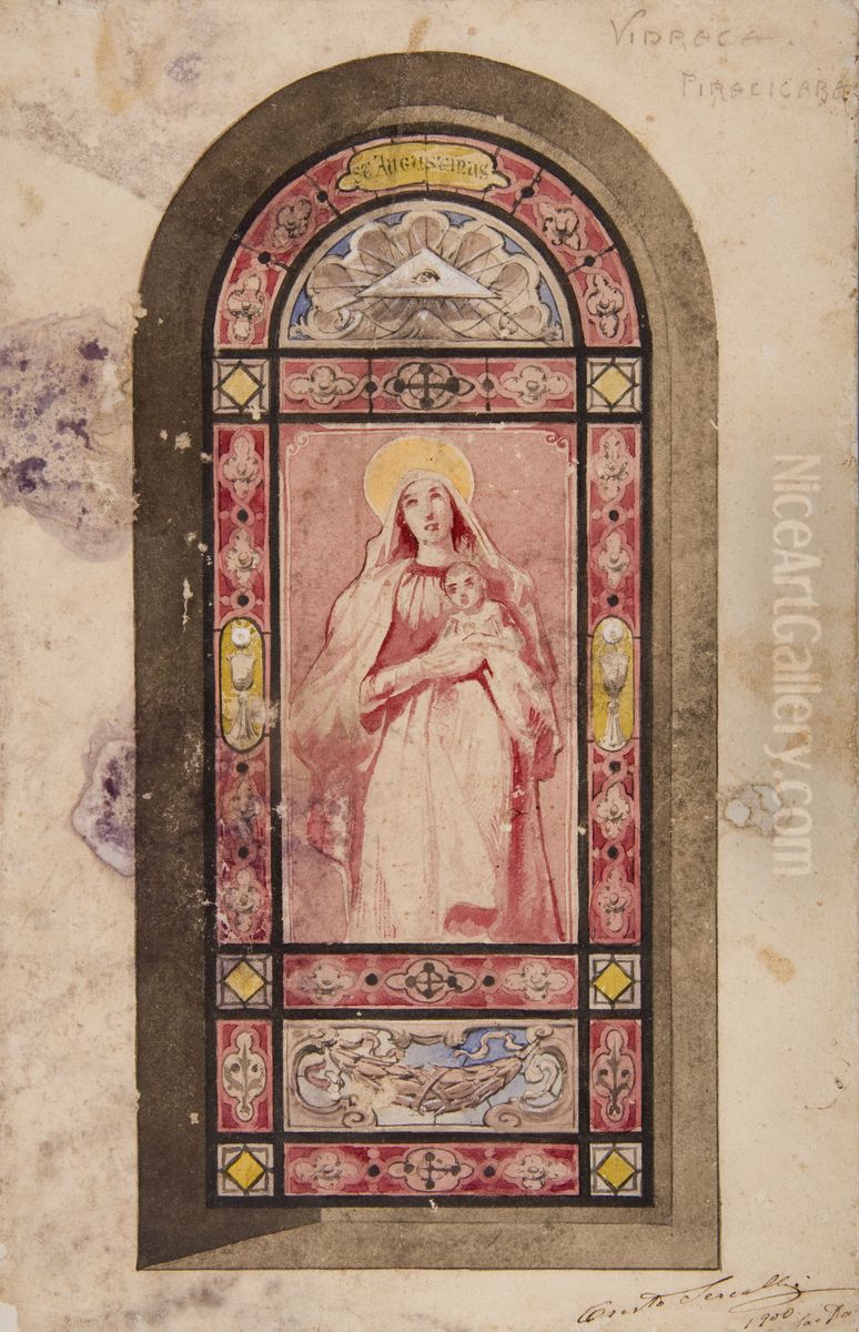 Vidraca Piracicaba Oil Painting by Oreste Sercelli