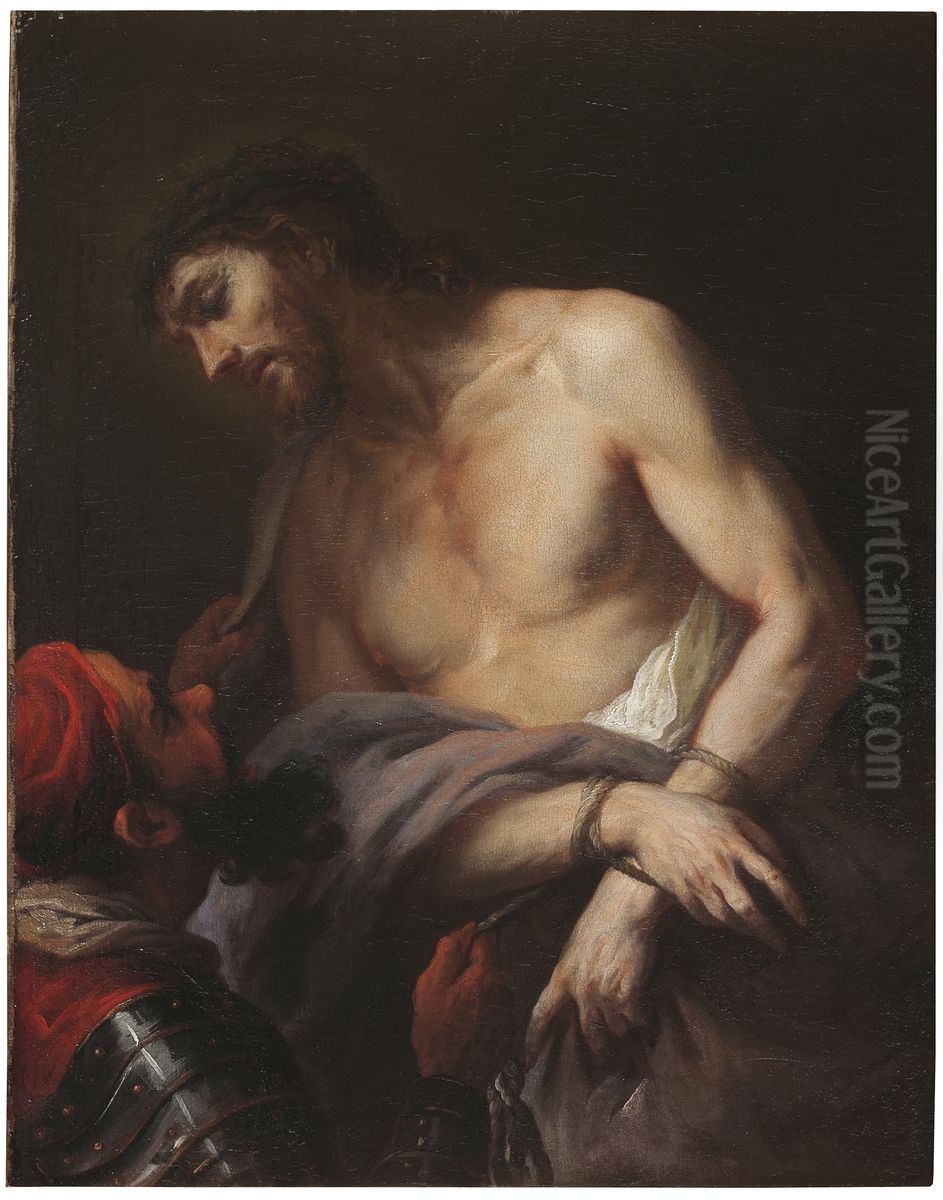 Ecce Homo Oil Painting by Mateo Cerezo
