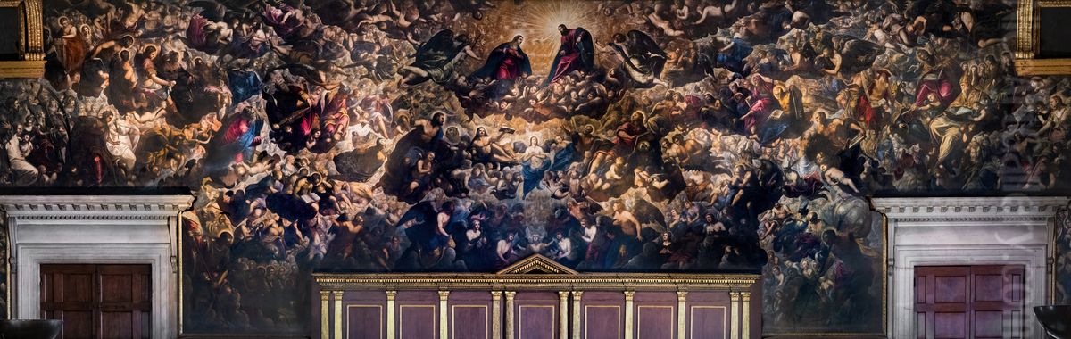 Paradise Oil Painting by Jacopo Tintoretto