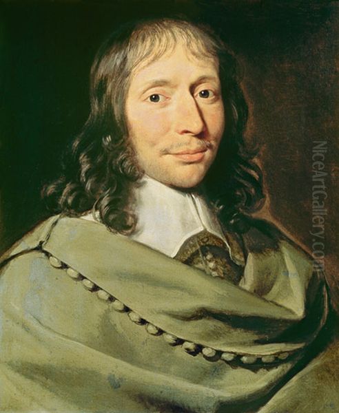 Portrait of Isaac-Louis Le Maitre de Sacy (1613-1684) or Antoine Le Maitre (1608-1658) Oil Painting by Philippe de Champaigne