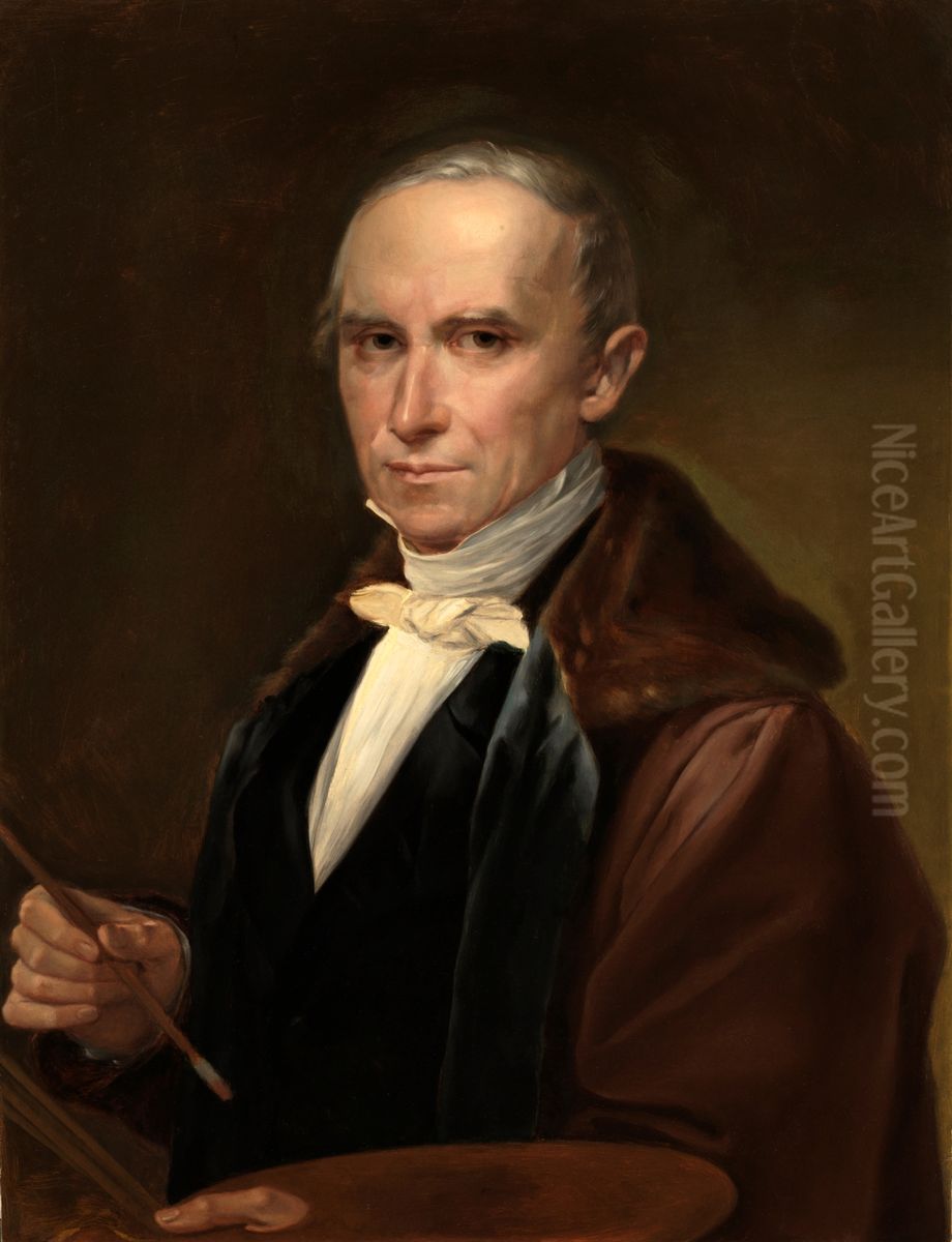 Autorretrato de Jose Madrazo Oil Painting by Jose de Madrazo