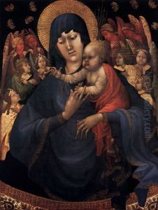 Madonna mit den Schmetterlingen