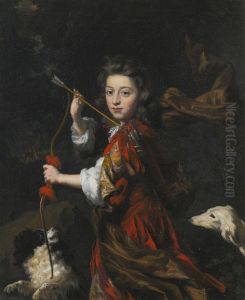 Portrait of an unknown boy as a hunter