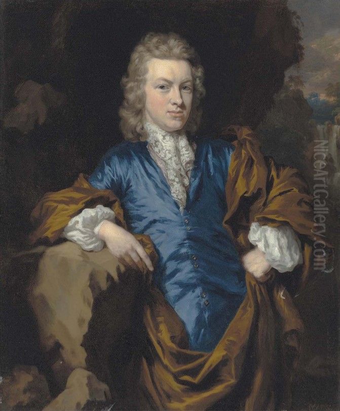 Portrait of an unknown man Oil Painting by Nicolaes Maes
