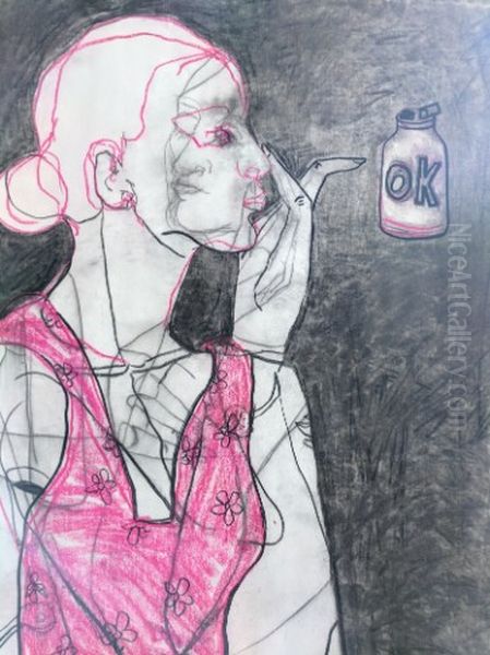 Powerful person 05 Oil Painting by Gretchen Andrew