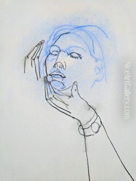Powerful person 08 Oil Painting by Gretchen Andrew