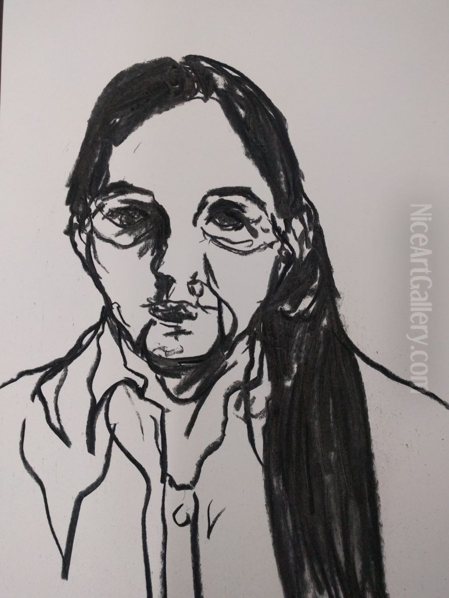 29 year old woman (c) Oil Painting by Andros