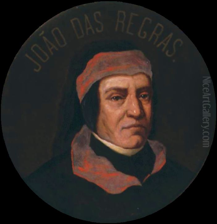 Joao das Regras Oil Painting by Jose Malhoa