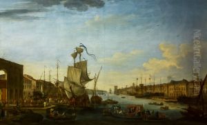 Embarkation of the expeditionary corps of Menorca at the port of Marseille under the orders of Marshal of Richelieu