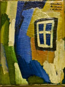 Blue window