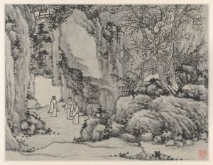 The Sword Spring, Tiger Hill, from Twelve Views of Tiger Hill, Suzhou