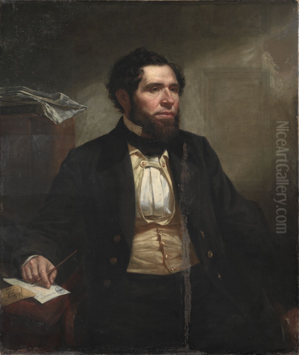 Frederic W. Lincoln, Jr. Oil Painting by James Harvey Young