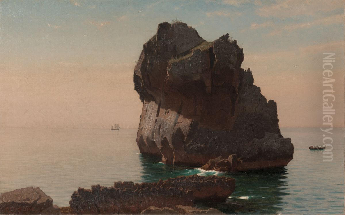 Capri Oil Painting by William Stanley Haseltine