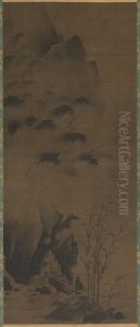 Bamboo in Rain; Bamboo in Wind