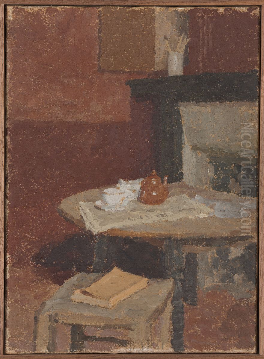 Interior Oil Painting by Gwen John