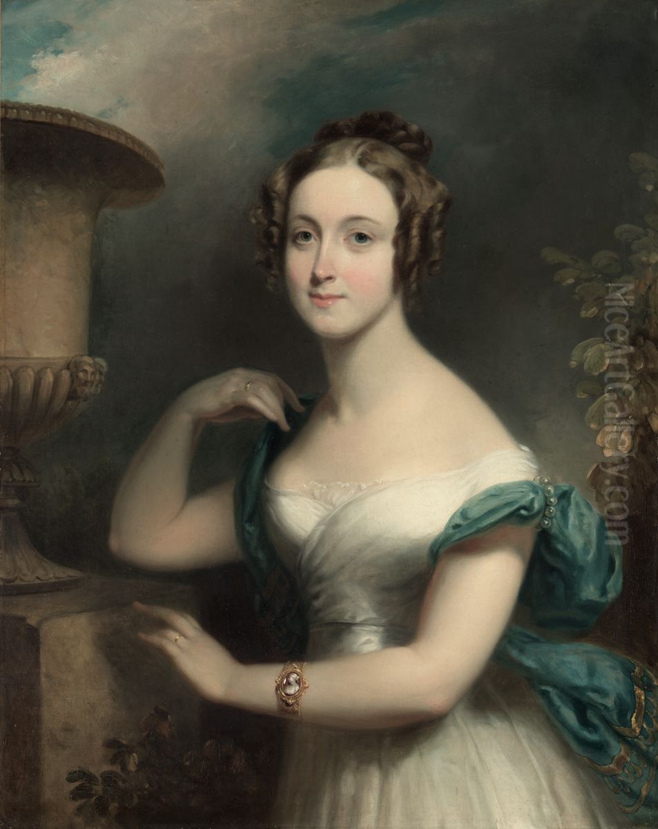Mary Ward Betts Oil Painting by Henry Inman