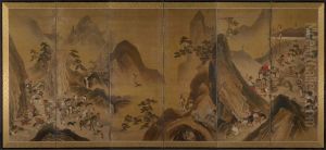 Tartars Hunting in a Mountain Landscape