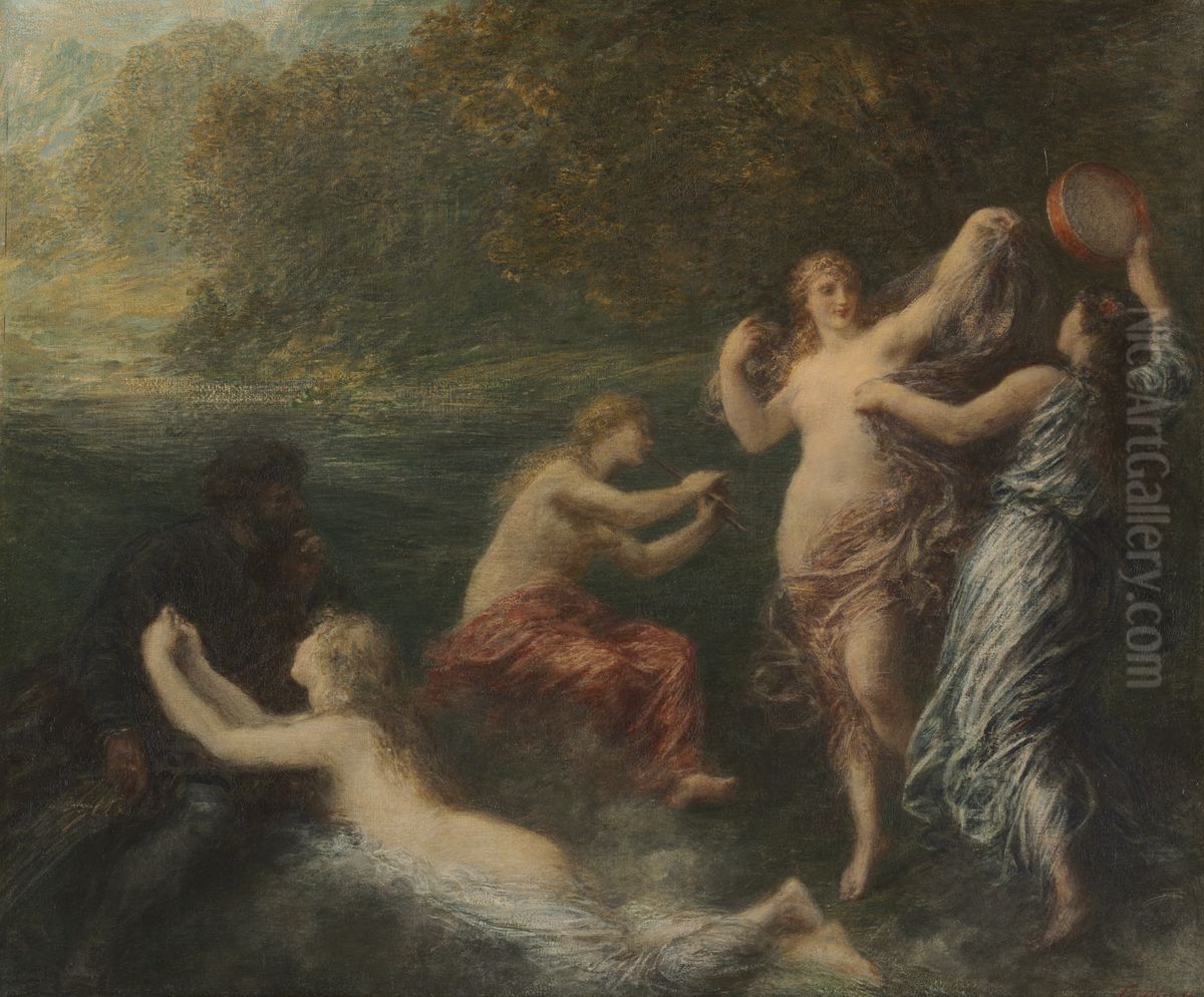 Tannhauser Oil Painting by Henri Fantin-Latour