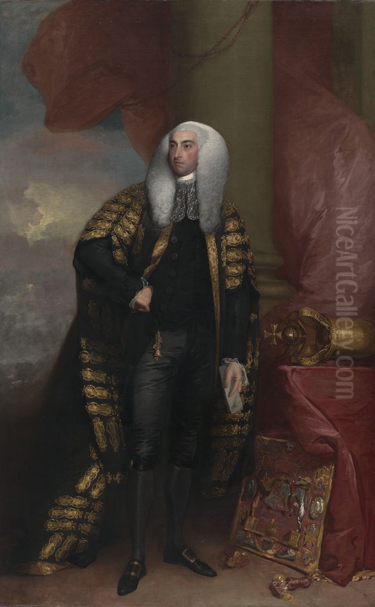 Baron FitzGibbon Oil Painting by Gilbert Stuart