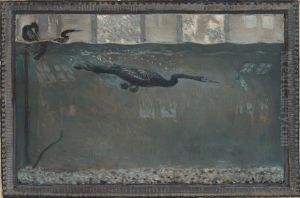 Diving Cormorant