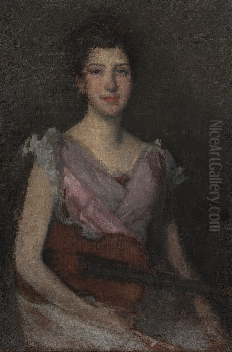 The Violin Player Oil Painting by James McNeill Whistler