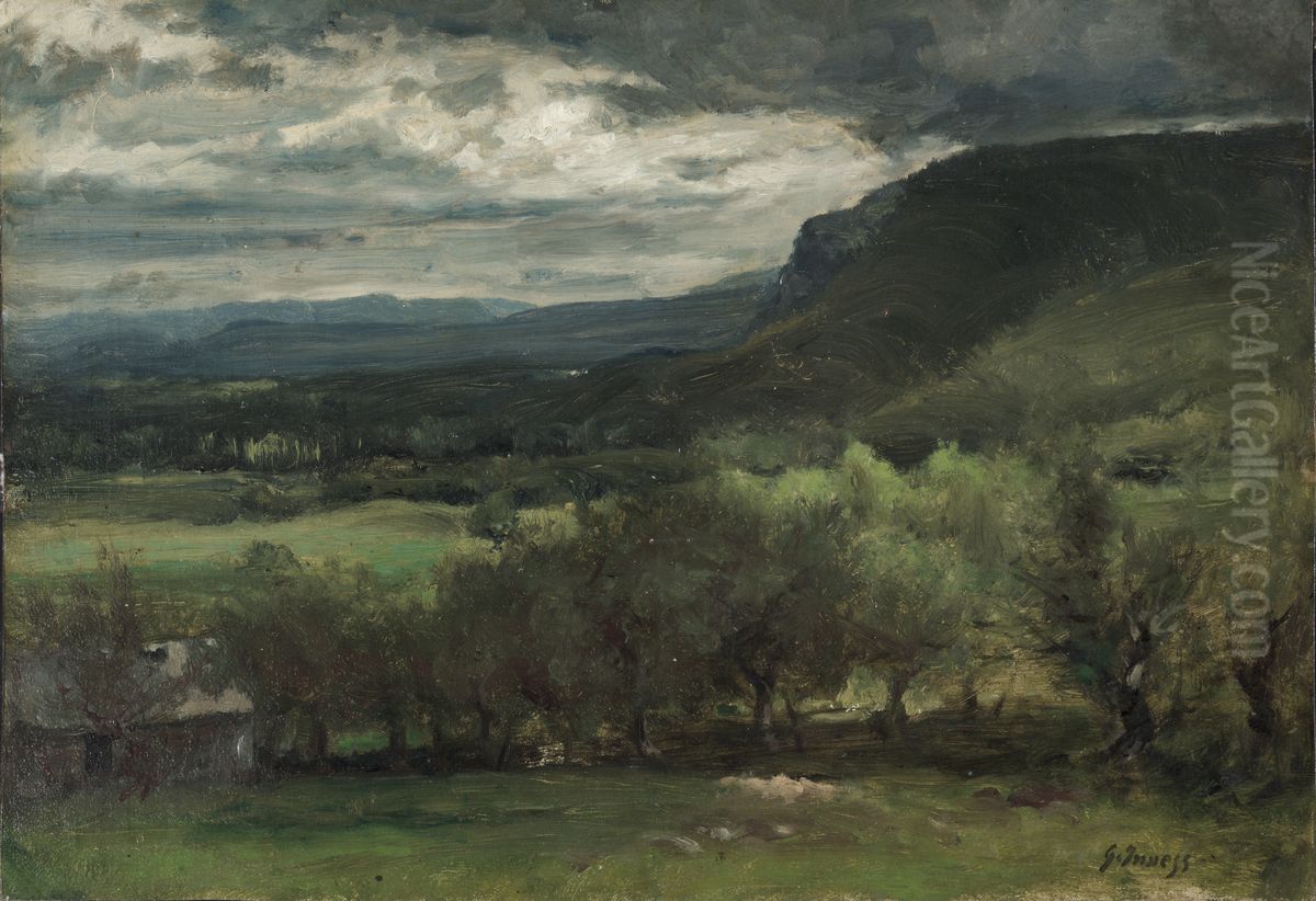 Montclair, New Jersey Oil Painting by George Inness