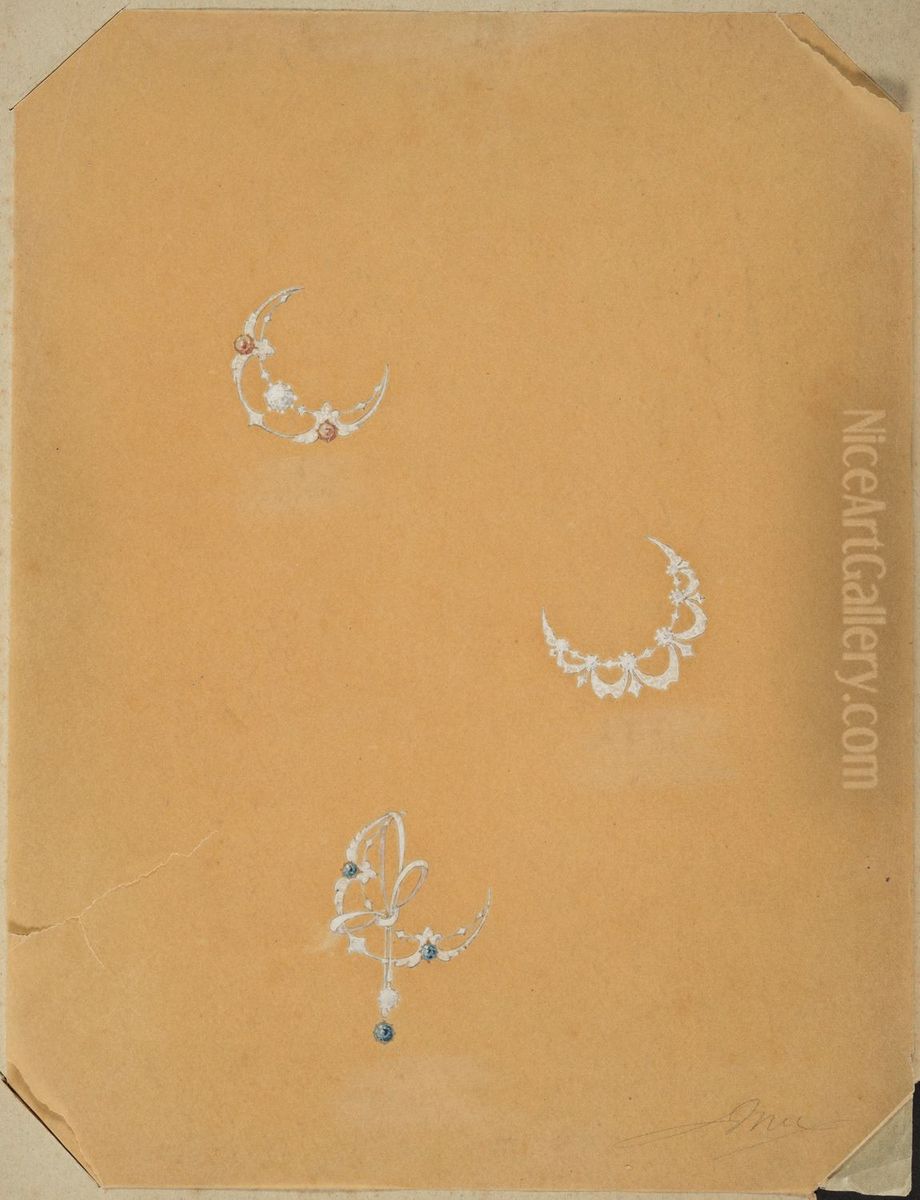 drawing by Philippe Wolfers , KBS-FRB, D2017.023.019.115 Oil Painting by Philippe Wolfers