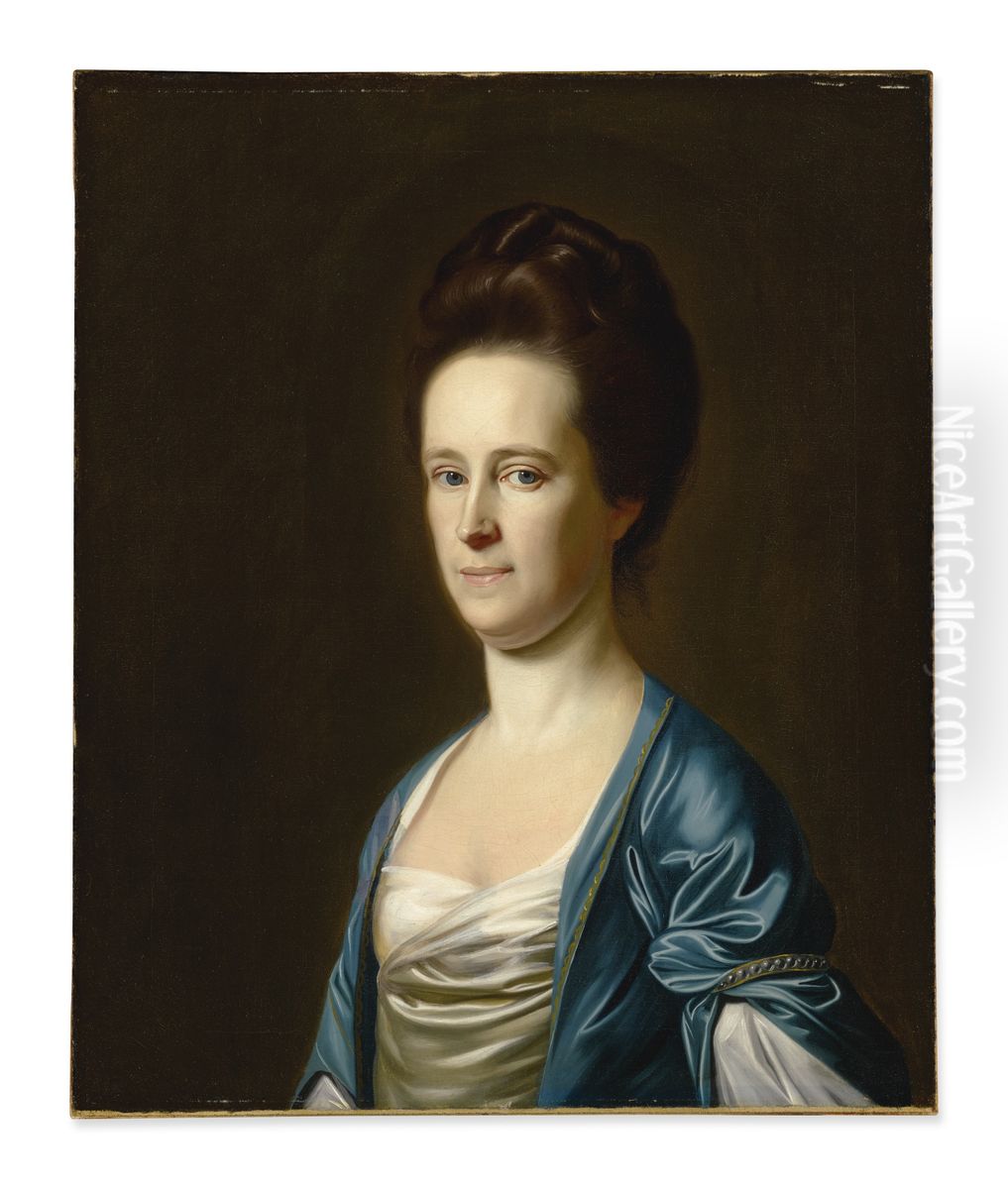 Mrs. Elizabeth Coffin Amory Oil Painting by John Singleton Copley