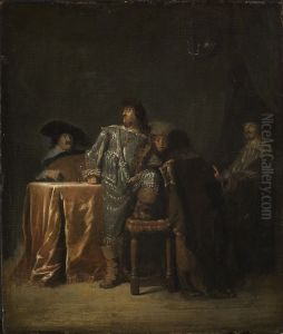 Musizierende Offiziere