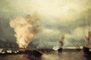 Battle of Vyborg Bay(June 25, 1790).
