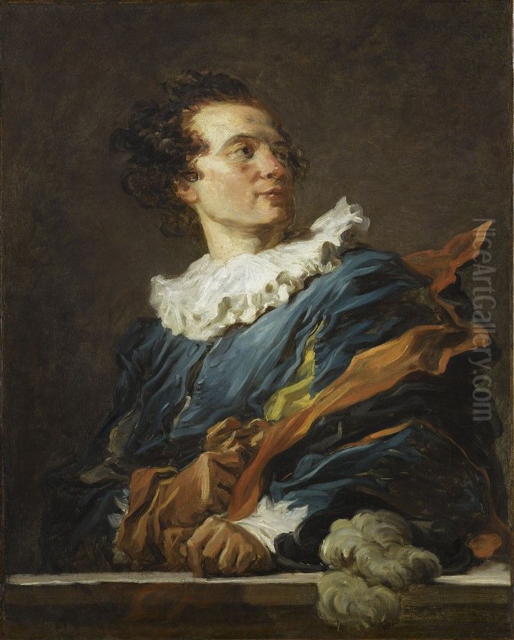 Figure de fantaisie Oil Painting by Jean-Honore Fragonard