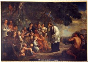 St Francis preaches the faith