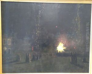 Fireworks, Cremorne Gardens