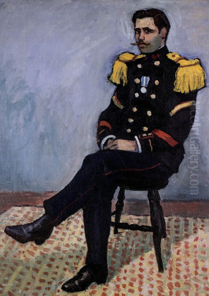 Sergeant of the Colonial Regiment Oil Painting by Albert Marquet