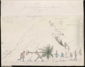 Ye triumphal return from ye Wynyard his diggings.