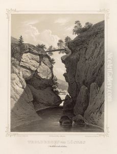 Troldbroen ved Losnaes i Guldbrandsdalen Troldbroen ved Losnaes i Guldbrandsdalen