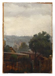 View over Hosterwitz gardens on theKeppschloss
