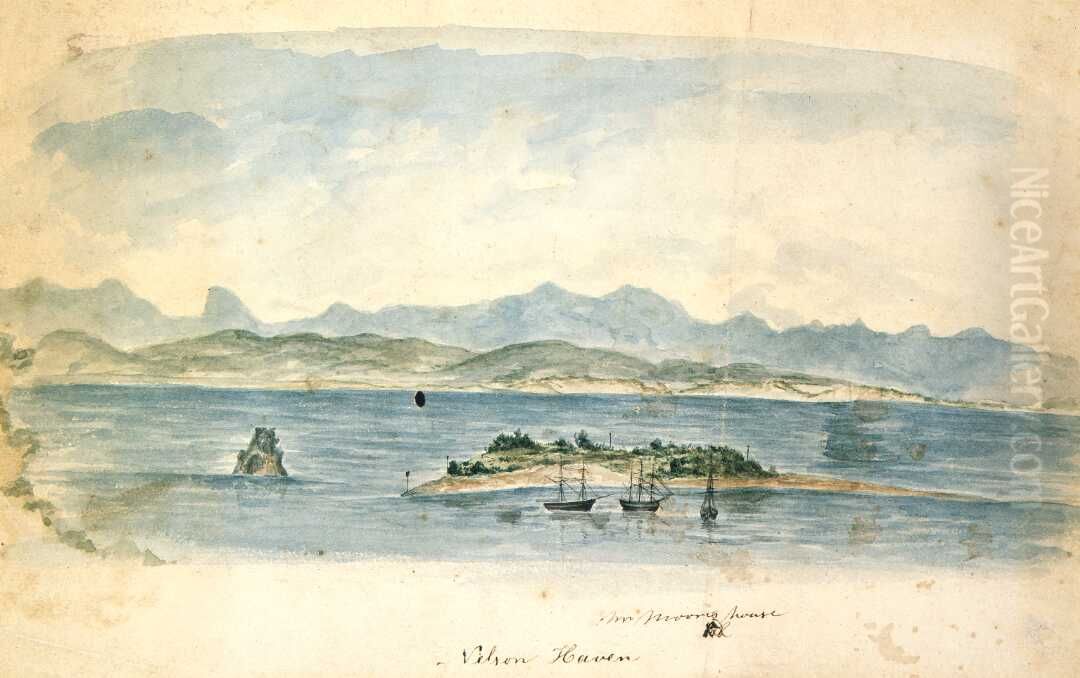 Nelson Haven Oil Painting by Charles Heaphy