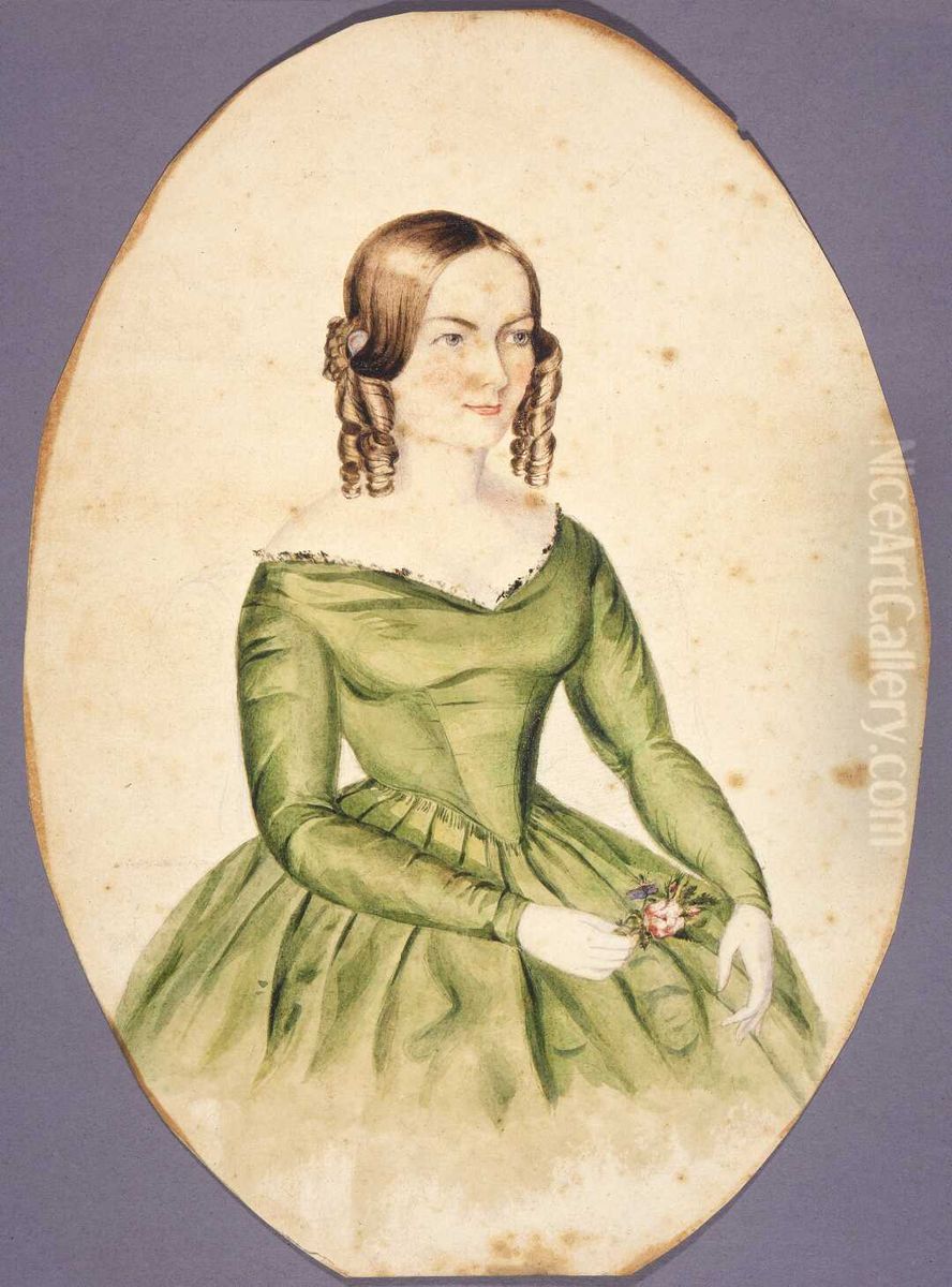 Anna Bishop Oil Painting by Charles Heaphy